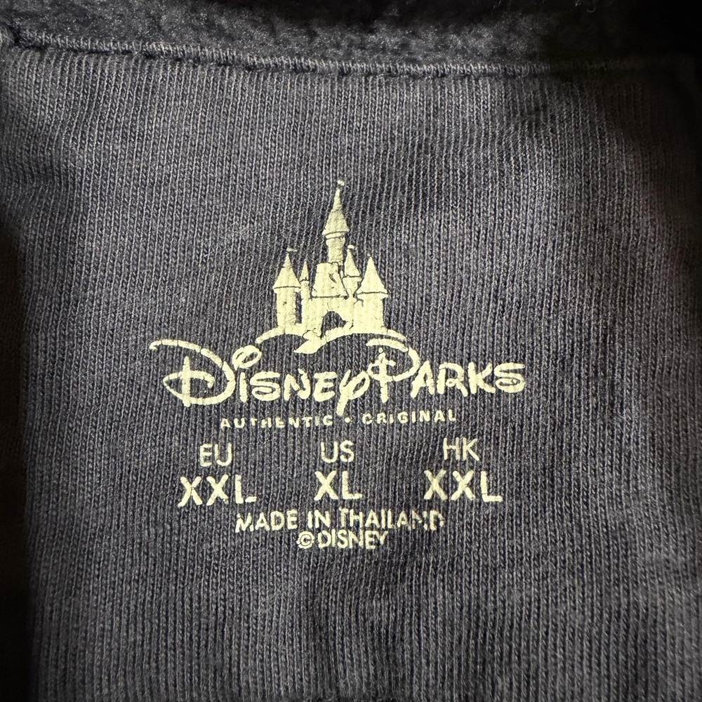 Disney Parks Hoodie Mens XL Blue Goofy Walt Disney World Full Zip Graphic - Picture 2 of 10